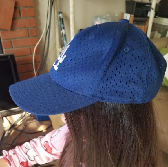 Vintage LA Dodgers Hat Velcro Closure - Picture 3 of 8